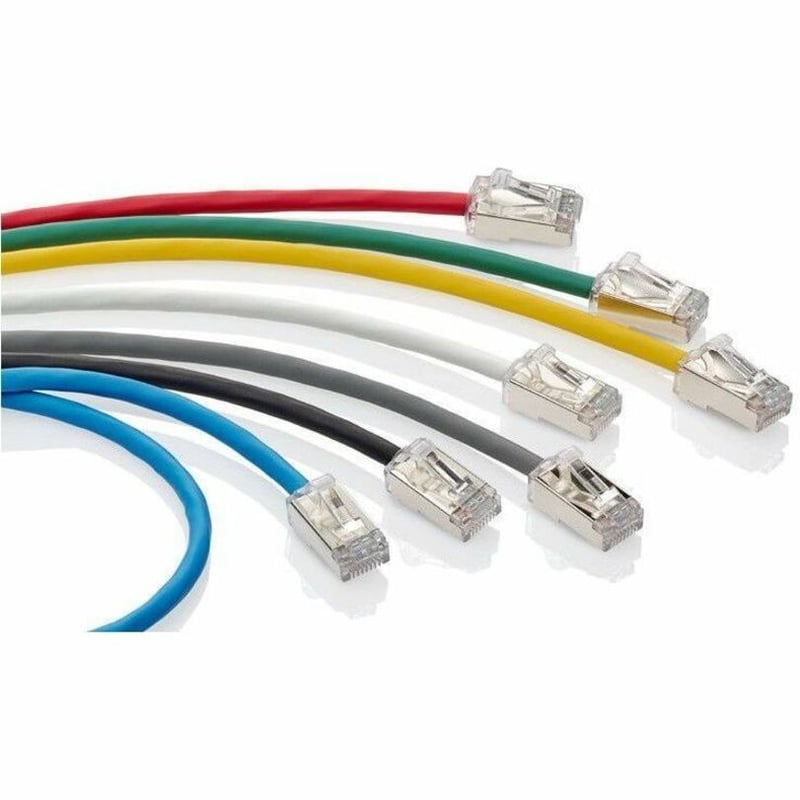 Leviton Cat 6A Small Diameter High-Flex Patch Cord, 3 ft (0.91 m), Black - Thumbnail 2