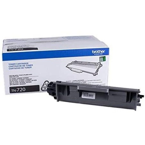 Brother Genuine TN720 Mono Laser Black Toner Cartridge - Thumbnail 5