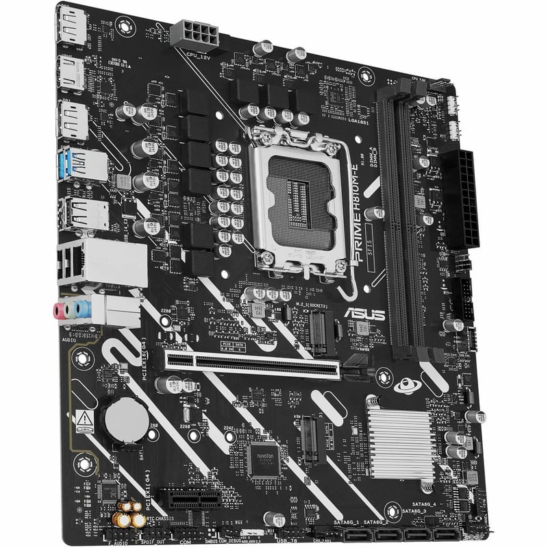 ASUS PRIME H810M-E-CSM SUPPORTS INTEL CORE ULTRA PROCESSORS - Thumbnail 1