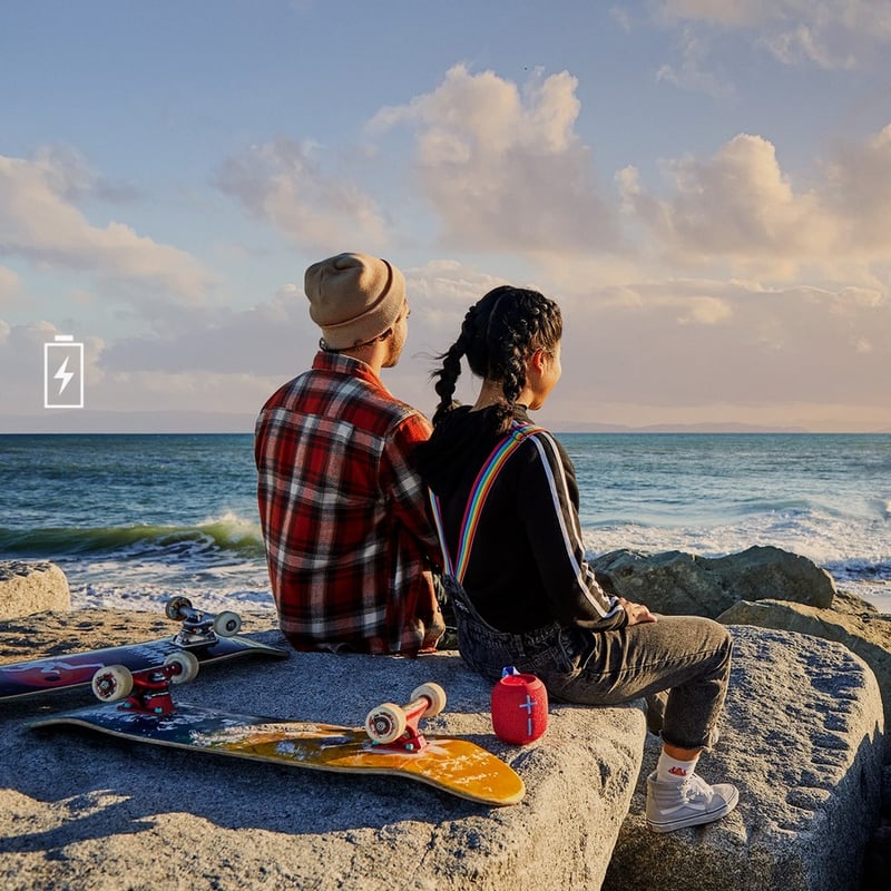 Ultimate Ears WONDERÂ­BOOM 2 Portable Bluetooth Speaker System - Deep Space Black - Thumbnail 2