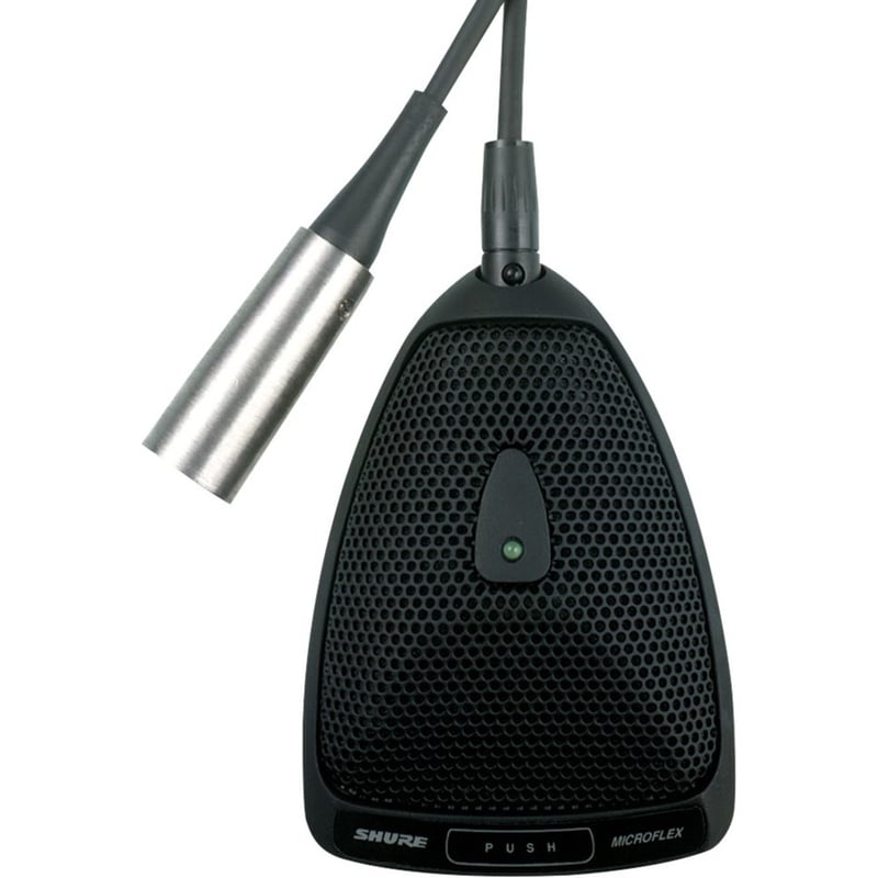 Shure Microflex MX393/O Wired Electret Condenser, Boundary Microphone