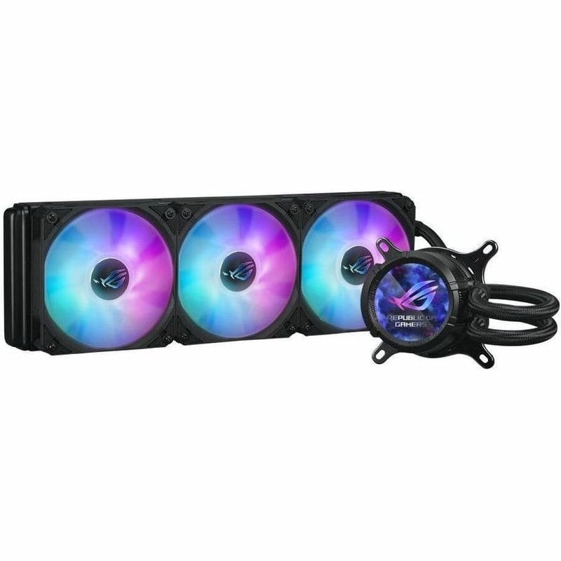ROG STRIX LC III 360 ARGB LCD AIO CPU LIQUID COOLER AM4 AM5 - Thumbnail 1