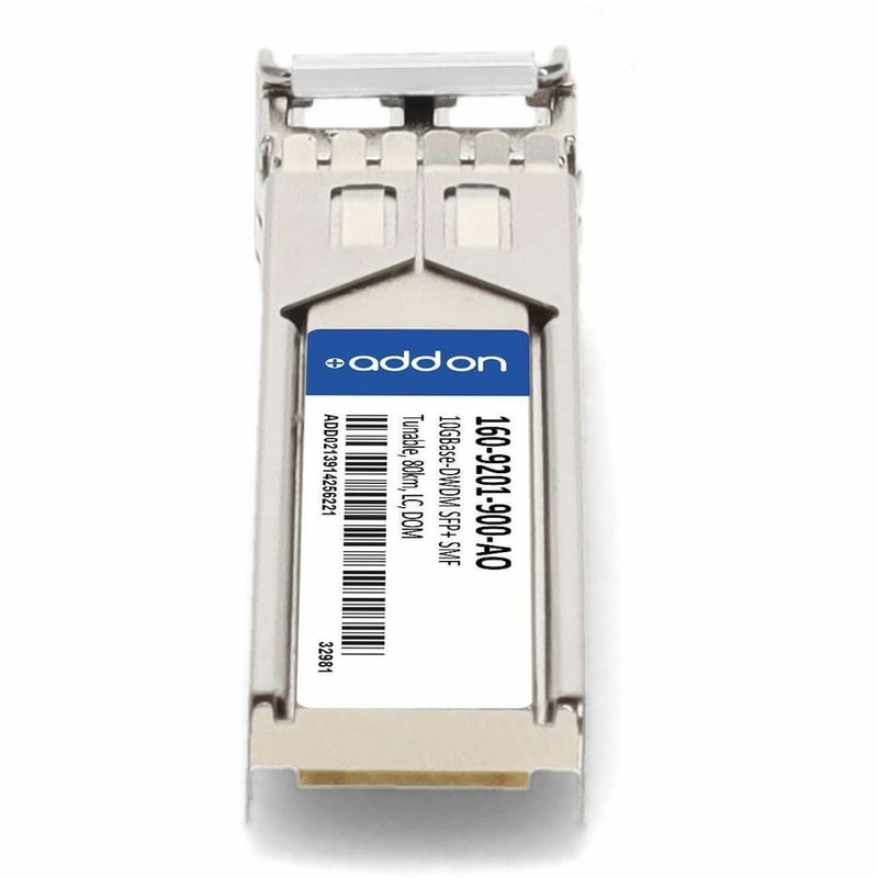 AddOn Ciena 160-9201-900 Compatible TAA Compliant 10GBase-DWDM 50GHz SFP+ Transceiver (SMF, 1530nm to 1565nm, 80km, LC, DOM) - Thumbnail 4