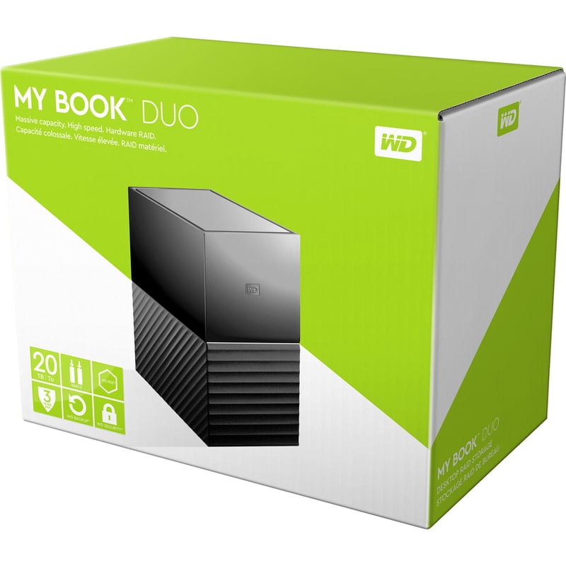 WD 20TB My Book Duo Desktop RAID External Hard Drive - USB 3.1 - Thumbnail 5