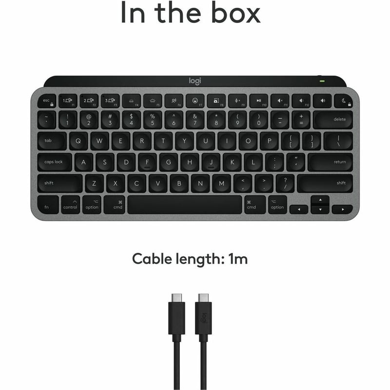 MX KEYS MINI FOR MAC SPACE GREY - Thumbnail 3