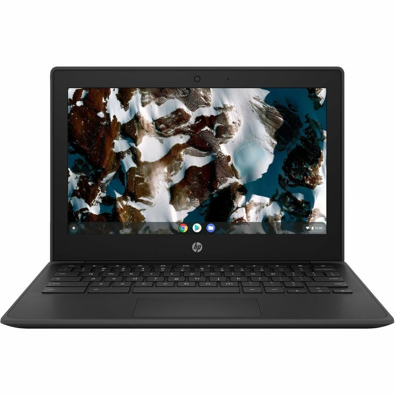 HP Chromebook 11 G9 EE 11.6" Chromebook - HD - 1366 x 768 - Intel Celeron N4500 Dual-core (2 Core) - 4 GB Total RAM - 4 GB On-board Memory - 64 GB Flash Memory - Thumbnail 1