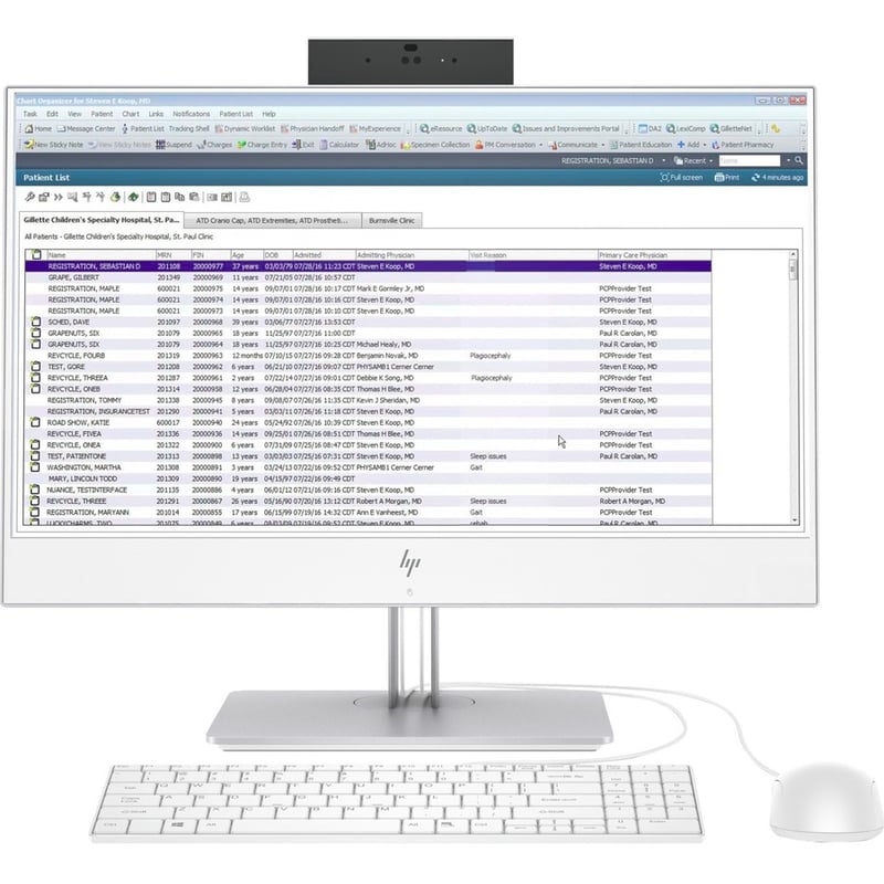 HP EliteOne 800 G5 All-in-One Computer - Intel Core i5 9th Gen i5-9500 Hexa-core (6 Core) 3 GHz - 8 GB RAM DDR4 SDRAM - 256 GB SSD - 23.8" Full HD 1920 x 1080 - Desktop - Thumbnail 3
