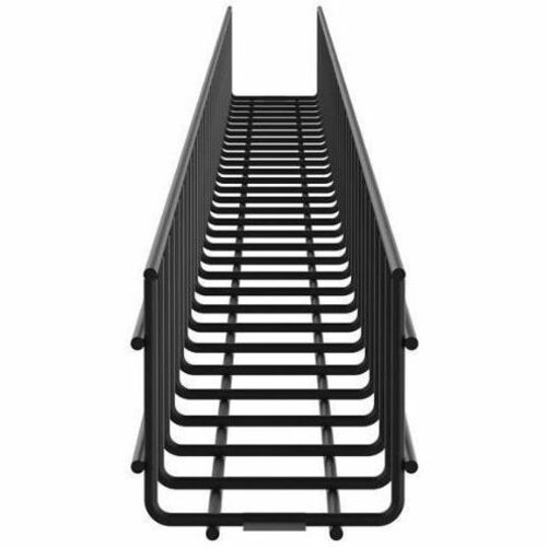Panduit Wire Basket 4" H x 4" W, Black Powdered Coated - Thumbnail 1