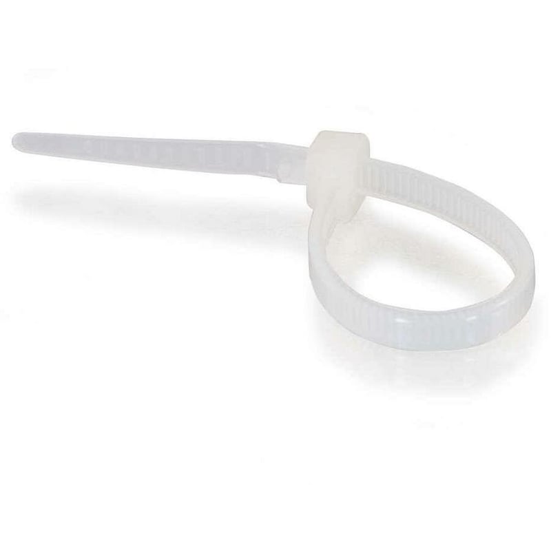 C2G 4in Cable Ties - White - 100pk - Thumbnail 2