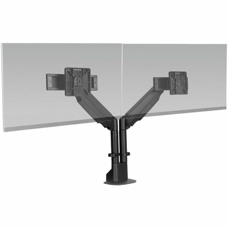 THE E2 DUAL MONITOR ARM OFFERS A SLEEK DESIGN WITH ERGONOMIC HEIGHT (13IN) AND W - Thumbnail 1