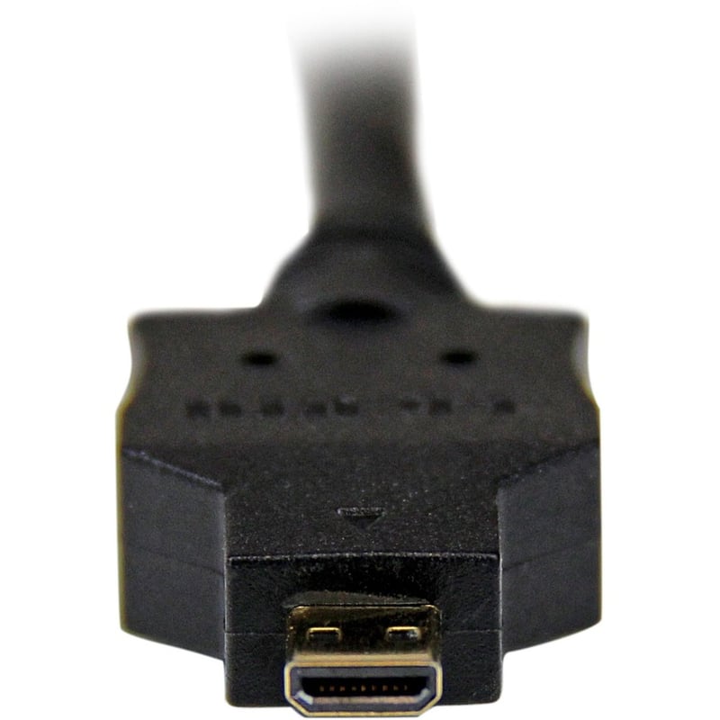 StarTech.com 6ft (2m) Micro HDMI to DVI Cable, Micro HDMI to DVI Adapter Cable, Micro HDMI Type-D to DVI-D Monitor/Display Converter Cord - Thumbnail 3
