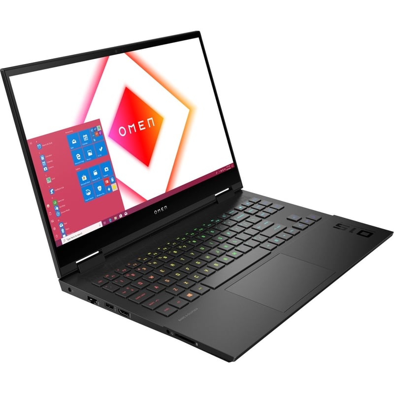 HP OMEN 15-ek1000 15-ek1020nr 15.6" Gaming Notebook - QHD - Intel Core i7 11th Gen i7-11800H - 16 GB - 512 GB SSD - Shadow Black - Thumbnail 3