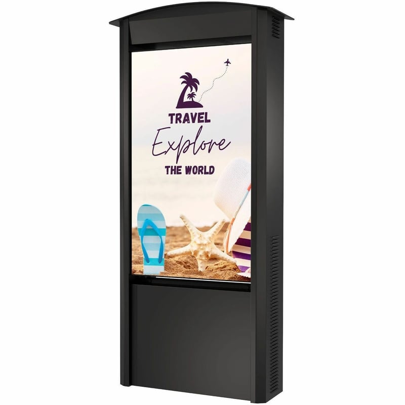 Peerless-AV® Base Bolt Template for Dual-Sided SC Kiosk - Thumbnail 1