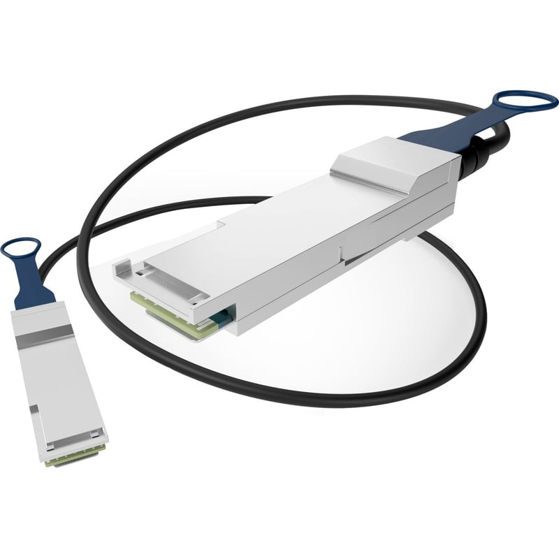 100G QSFP28 DAC JUNIPER COMPATIBLE, 3M - Thumbnail 1