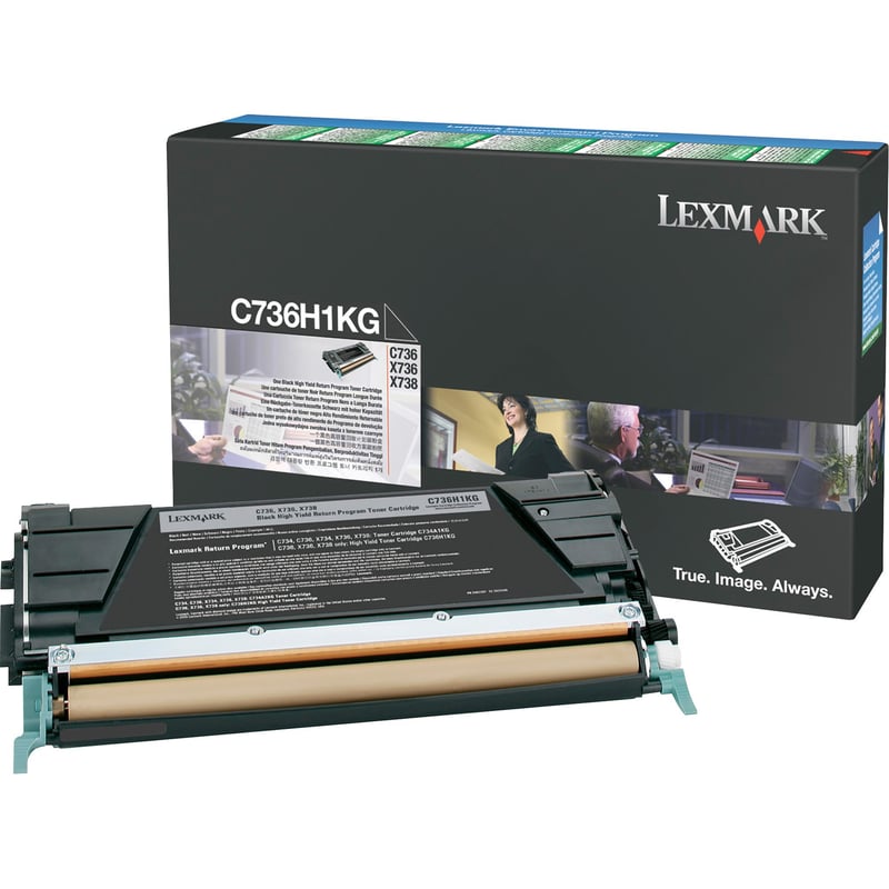 Lexmark Original Toner Cartridge - Thumbnail 1