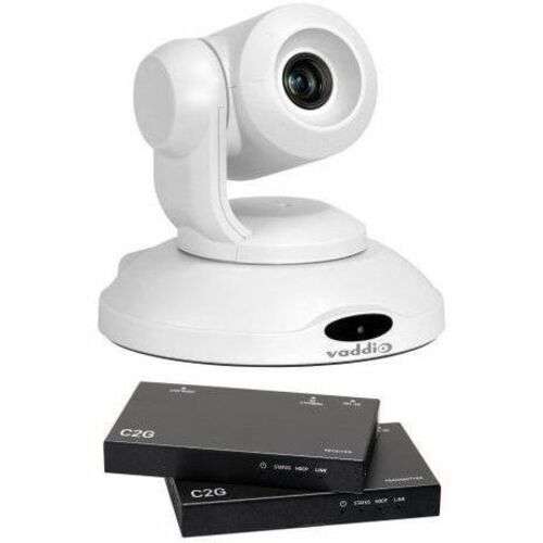 Vaddio PrimeSHOT 10 HDMI PTZ Camera - With HDMI Extender and 10x Zoom - White - Thumbnail 1