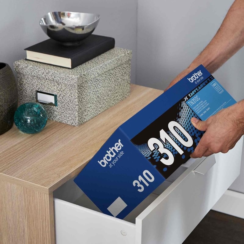 Brother Genuine TN310C Cyan Toner Cartridge - Thumbnail 5