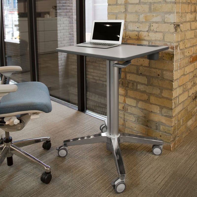 Ergotron LearnFit Sit-Stand Desk, Short - Thumbnail 5