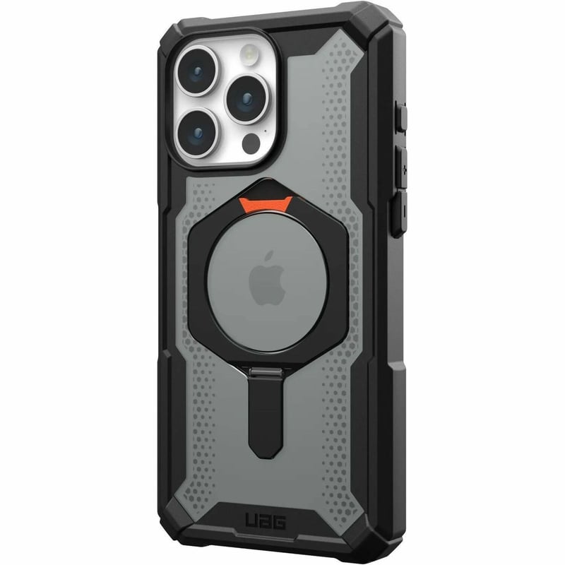 Urban Armor Gear Plasma XTE iPhone 15 Pro Max Case - Black/Orange - Thumbnail 1
