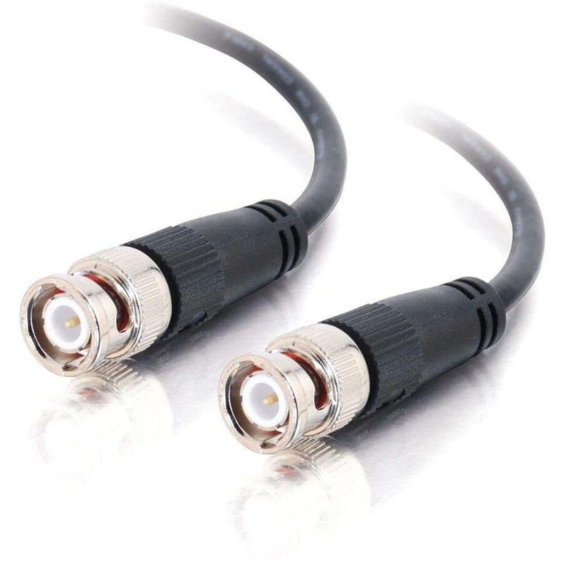 NETWORK CABLE - COAXIAL - MALE LEFT GENDER - MALE RIGHT GENDER - BNC RIGHT CONNE - Thumbnail 1