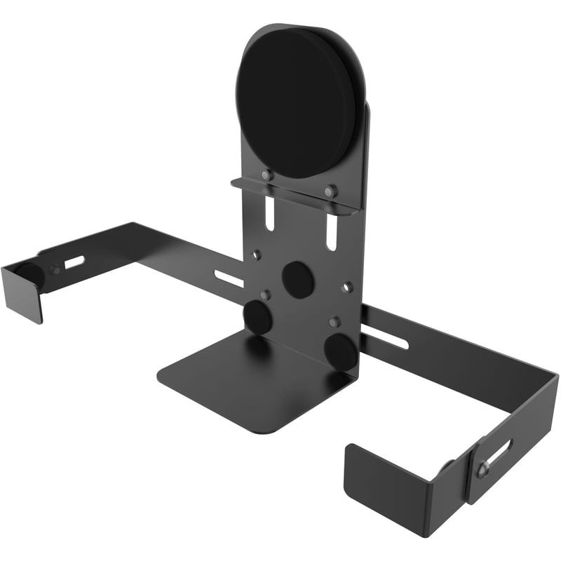 CTA Digital Magnetic Speaker Holder for PAD-PARAW and Mobile Floor Stands (Black) - Thumbnail 1