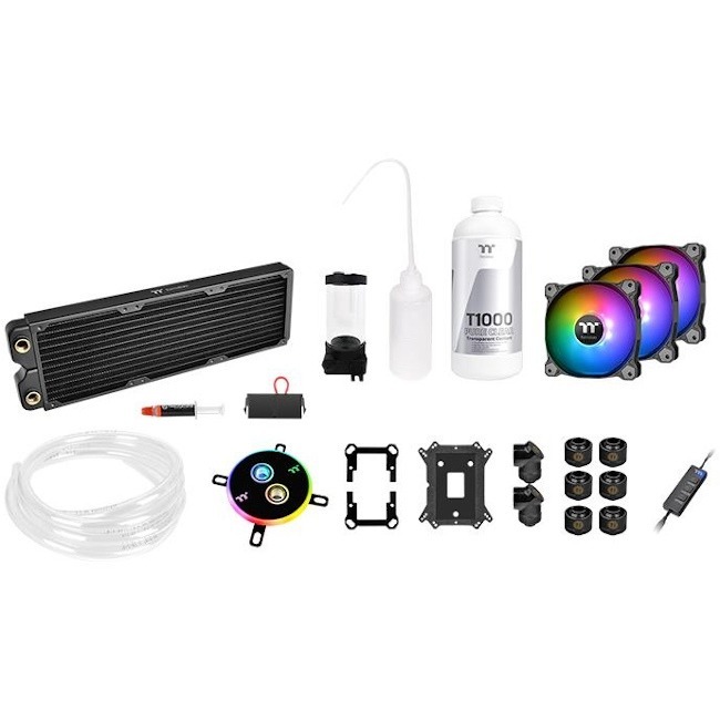Thermaltake Pacific C360 DDC Soft Tube Water Cooling Kit - Thumbnail 1