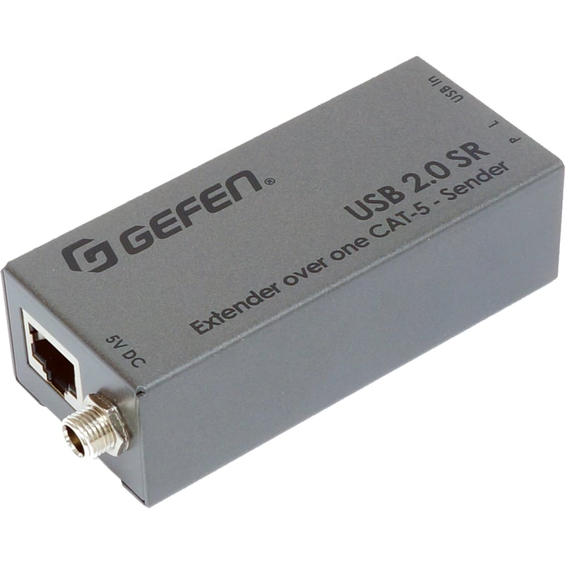 Gefen USB 2.0 SR Extender Over One CAT-5 Cable - Thumbnail 4