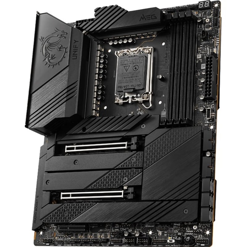 MSI MEG Z690 UNIFY Desktop Motherboard - Intel Z690 Chipset - Socket LGA-1700 - Intel Optane Memory Ready - ATX - Thumbnail 2