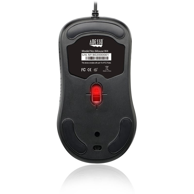 Adesso iMouse W4 - Waterproof Antimicrobial Optical Mouse - Thumbnail 5