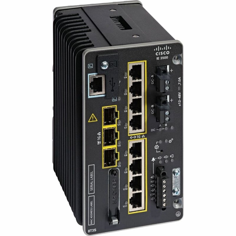 CISCO IE3500 W/ 8 GE COPPER AND 3 GE SFP MODULAR NE - Thumbnail 2