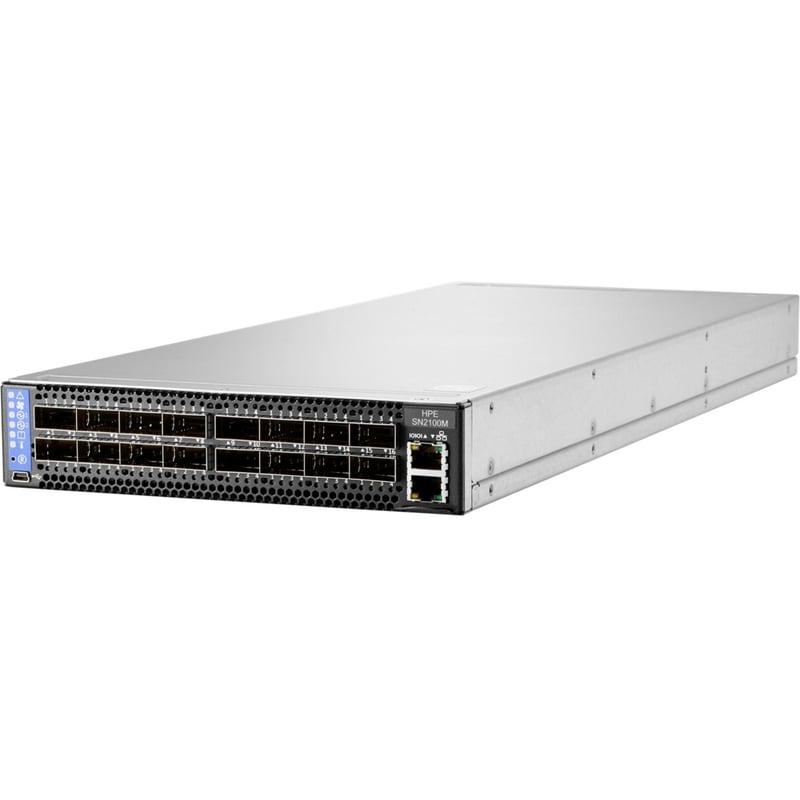 HPE SN2100M 100GbE 16QSFP28 Switch - Thumbnail 1