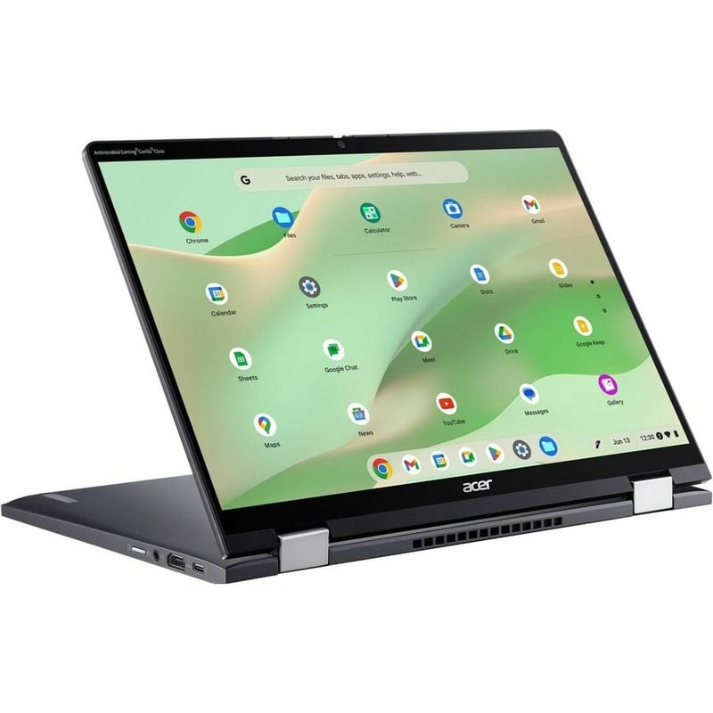Acer Chromebook Spin 714 CP714-2WN CP714-2WN-53TY 14" Touchscreen Convertible 2 in 1 Chromebook - WUXGA - 1920 x 1200 - Intel Core i5 13th Gen i5-1335U Deca-core (10 Core) 1.30 GHz - 16 GB Total RAM - 256 GB SSD - Steel Gray - Thumbnail 5