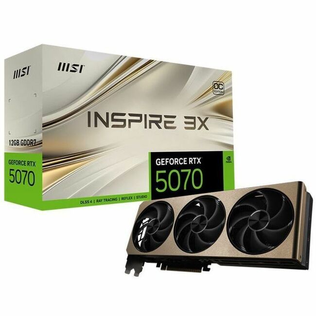 RTX 5070 12G INSPIRE 3X OC - Thumbnail 1