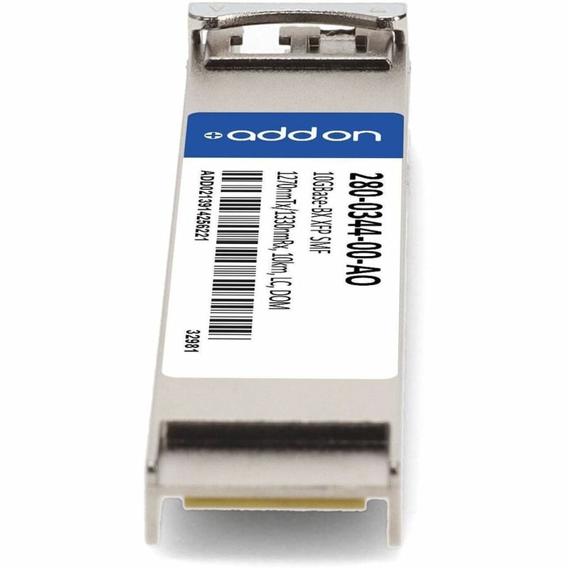 AddOn Cyan® 280-0344-00 Compatible TAA 10GBase-BX XFP Transceiver (SMF, 1270nmTx/1330nmRx, 10km, LC, DOM) - Thumbnail 4