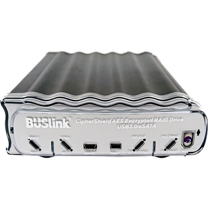 8TB USB 3.0/ESATA DUAL KEYS 512-BIT AES - Thumbnail 2