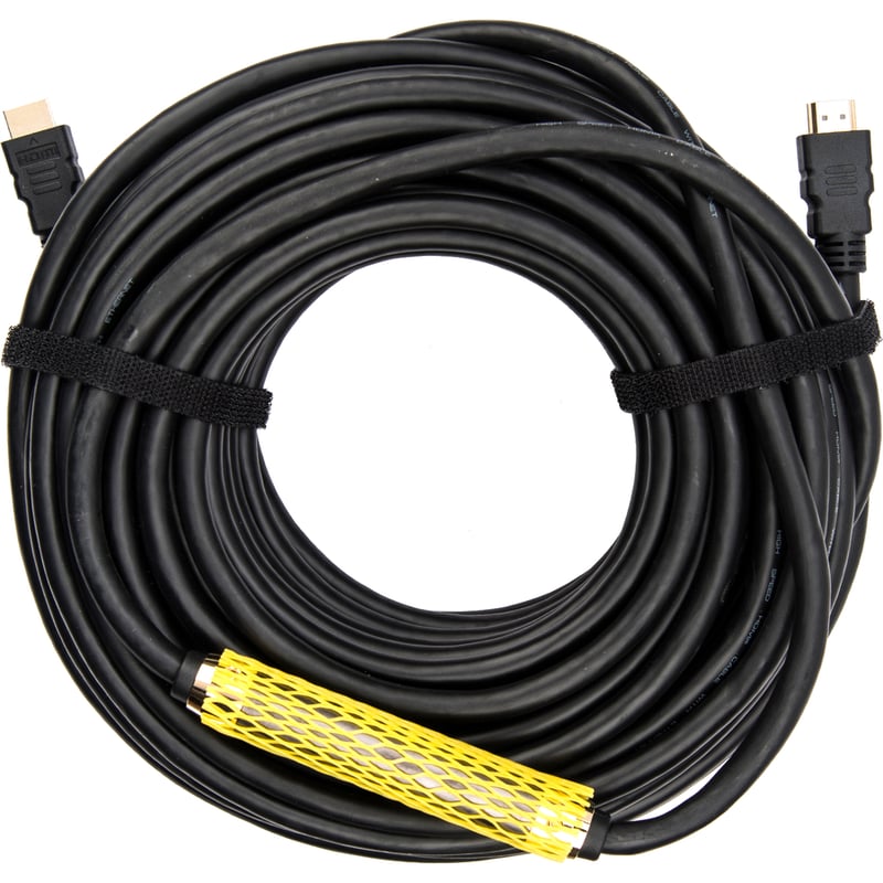 Rocstor Premium 75ft 4K High Speed HDMI to HDMI M/M Cable - Ultra HD HDMI 2.0 Supports 4k x 2k at 60Hz with resolutions up to 3840x2160p and 18Gbps Bandwidth - HDMI 2.0 to HDMI 2.0 Male/Male - HDMI 2.0 for HDTV, DVD Player - 75ft - Thumbnail 3