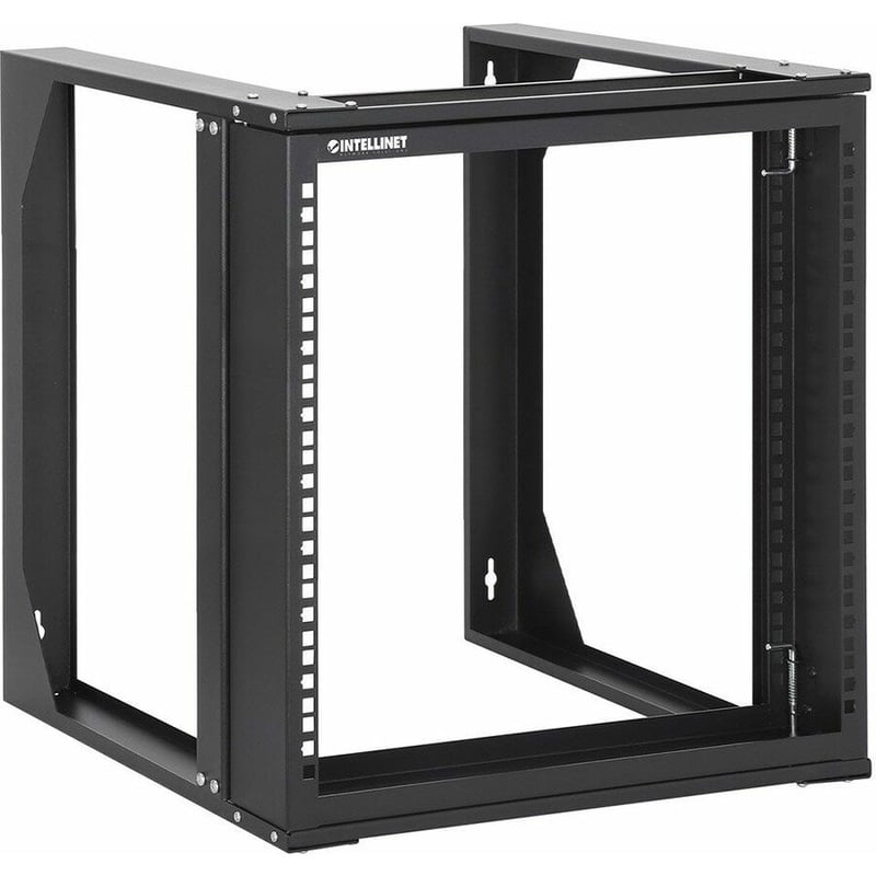 19 IN. WALL MOUNT 2-POST OPEN FRAME NETWORK RACK, 9U - Thumbnail 5