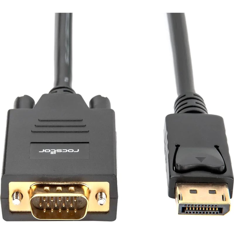 Rocstor DisplayPort/VGA Video Cable (3-Pack) - Thumbnail 2