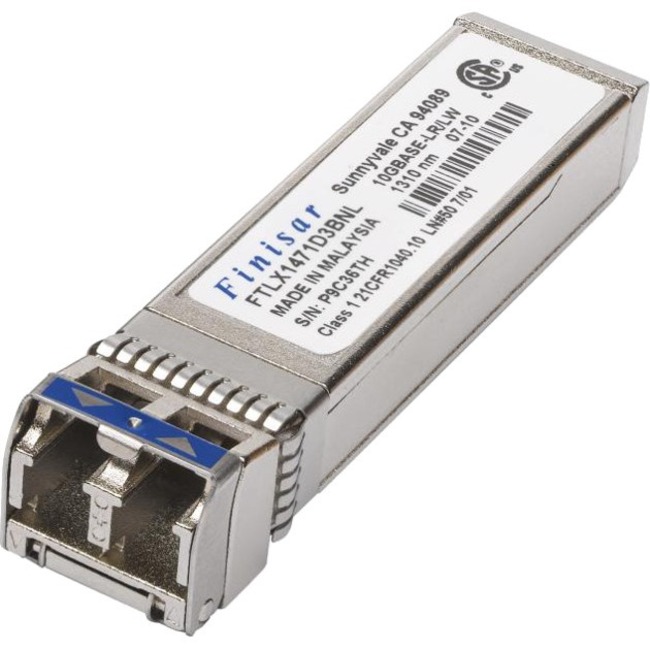 FINISAR SFP+ MODULE FOR DATA NETWORKING OPTICAL NETWORK 1 X LC