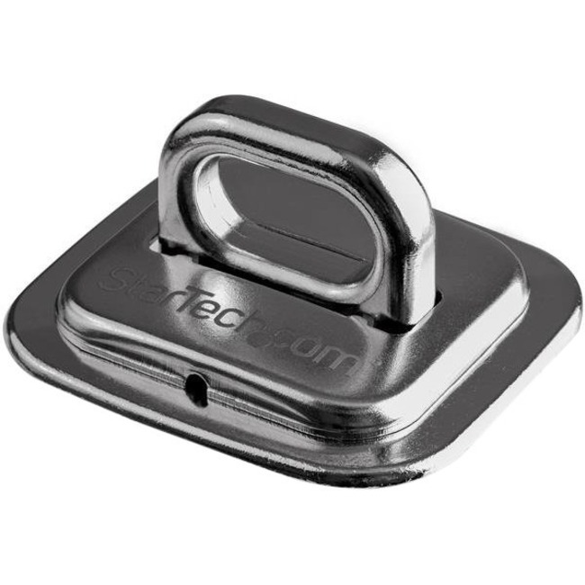 StarTech.com Laptop Cable Lock Anchor - Zinc Alloy - Computer Security Cable Anchor - Desk Mount Security Anchor Point - Screw-On Cable Lock Anchor - Thumbnail 1