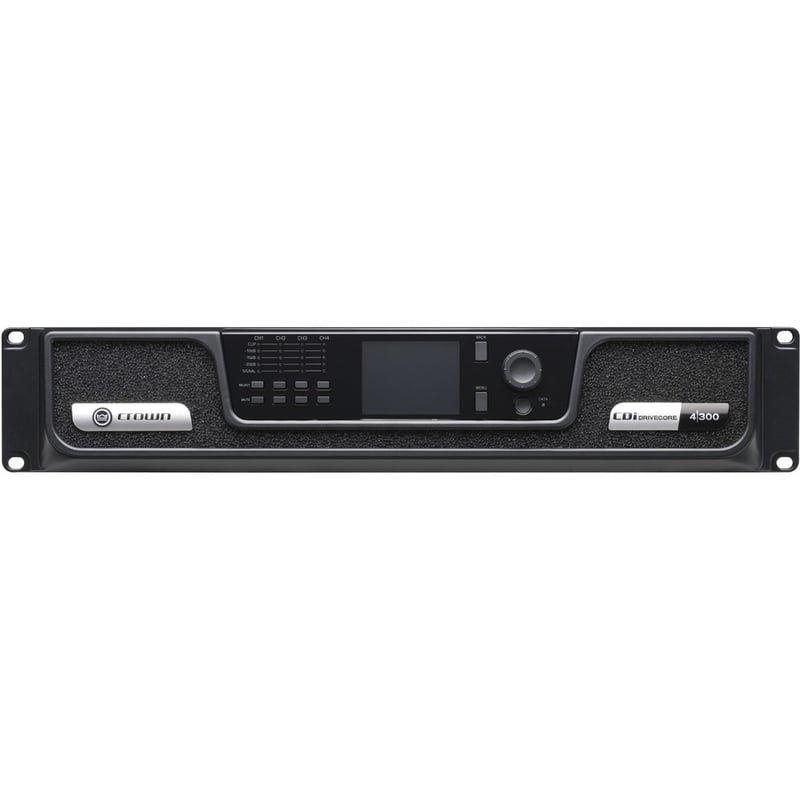 Crown CDi DriveCore 4|300 Amplifier - 1200 W RMS - 4 Channel - Thumbnail 4