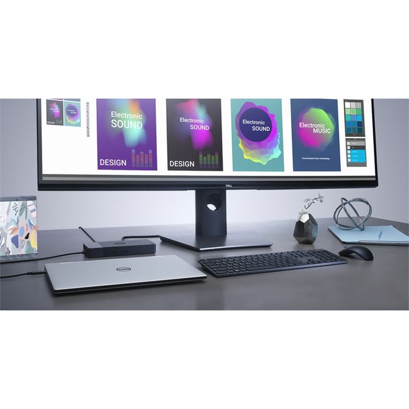 DELL DOCK WD19S 180W 130W POWER DELIVERY USB-C 4K DOCKING STATION - Thumbnail 5
