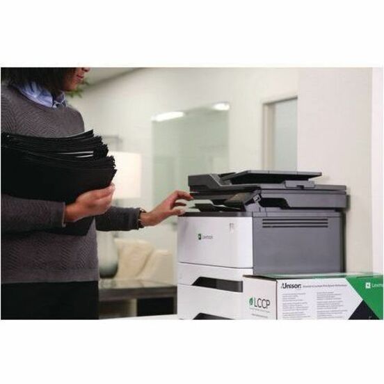 Lexmark Original Laser Toner Cartridge - Return Program - Cyan Pack - Thumbnail 4