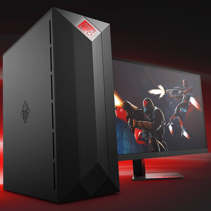 HP OMEN Obelisk 875-0000 875-0130 Gaming Desktop Computer - AMD Ryzen 5 3500 - 8 GB - 512 GB SSD - Thumbnail 3