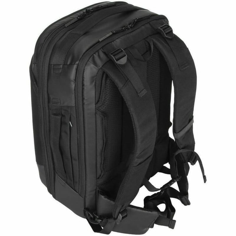 Targus Mobile Tech Traveler EcoSmart TBB612GL Carrying Case (Backpack) for 15.6" Notebook - Black - Thumbnail 4