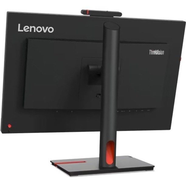 Lenovo ThinkVision T24v-30 24" Class Webcam Full HD LCD Monitor - 16:9 - Raven Black - Thumbnail 5