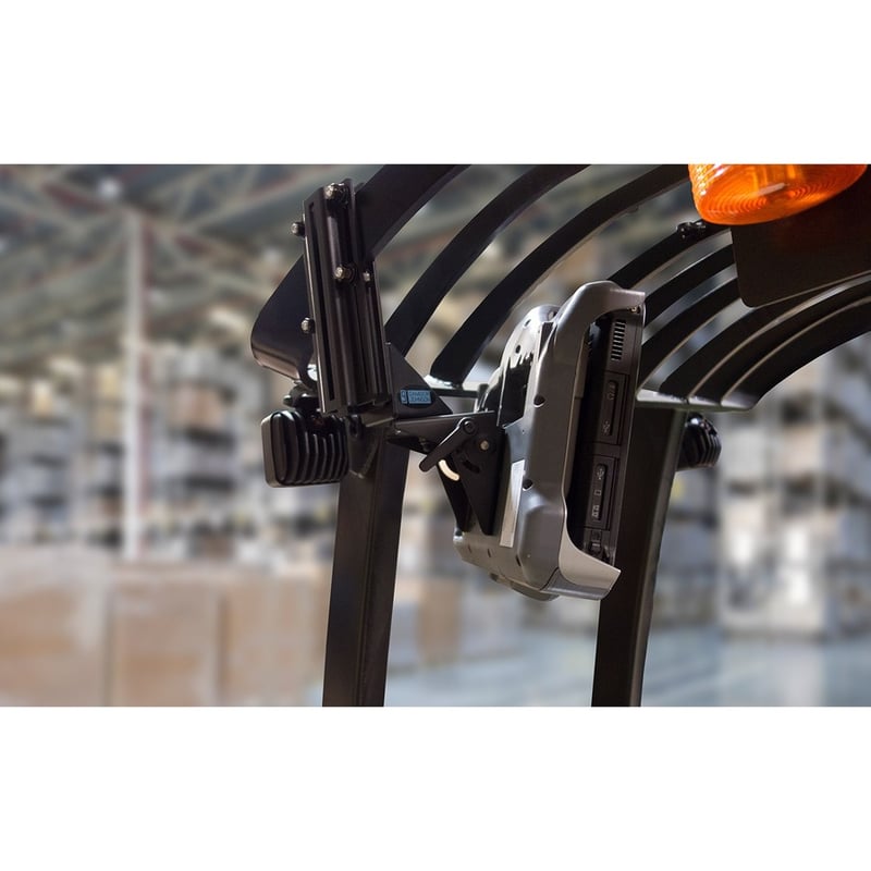 Gamber-Johnson Vehicle Mount for Docking Station, Cradle - Black - Thumbnail 3