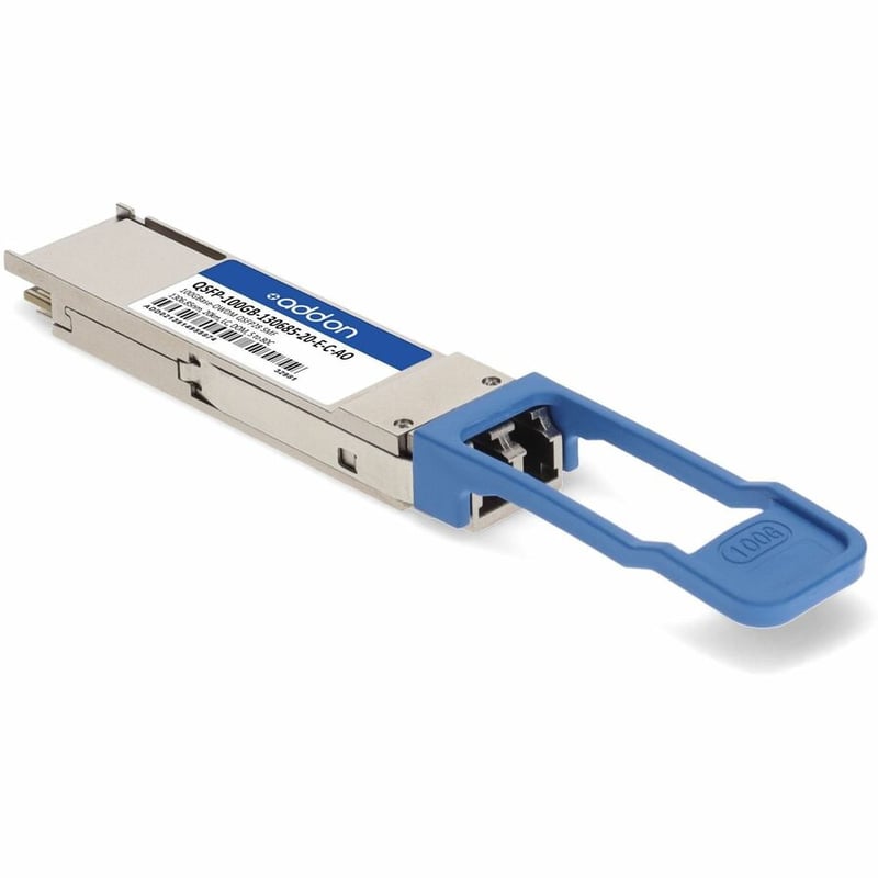 AddOn Cisco® Compatible TAA 100GBase-OWDM QSFP28 Transceiver O-Band Channel OW306 50GHz (SMF, 1306.85nm, 20km, LC, DOM, -5 to +80C) - Thumbnail 3