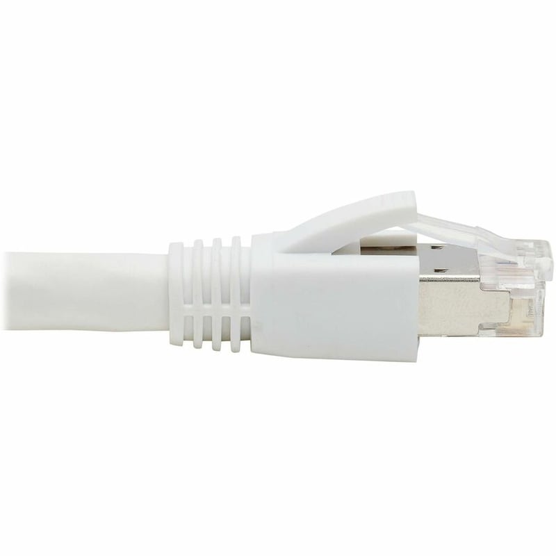 Eaton Tripp Lite Series Cat8 40G Snagless SSTP Ethernet Cable (RJ45 M/M), PoE, White, 3 ft. (0.9 m) - Thumbnail 3