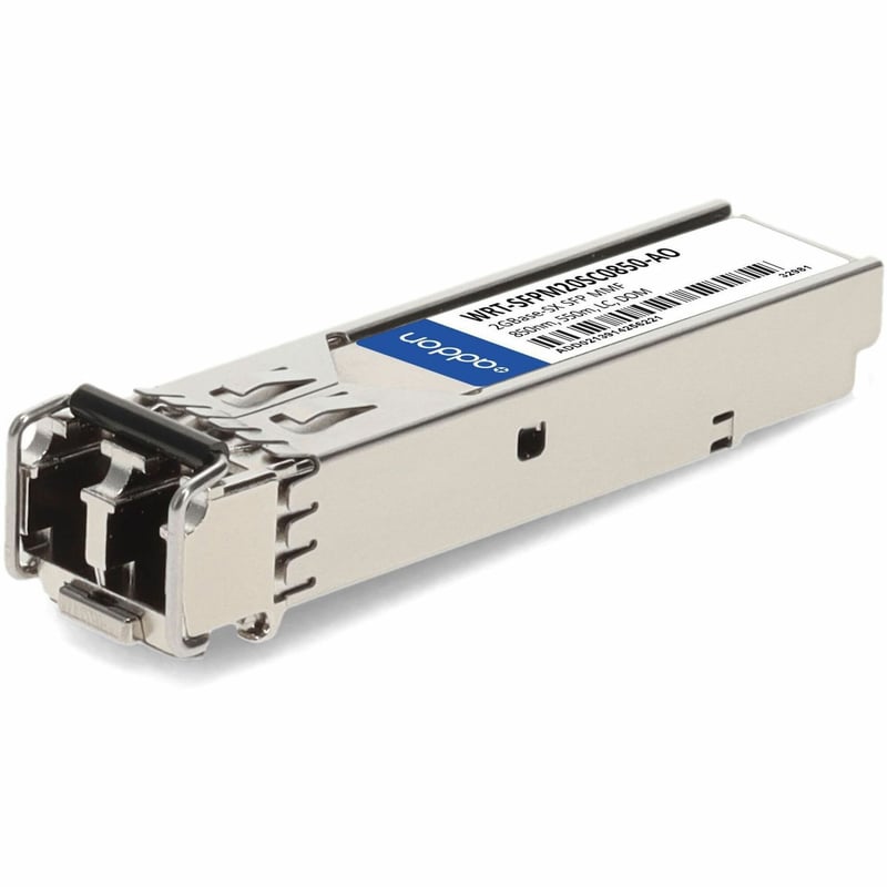 AddOn JDSU® WRT-SFPM20SC0850 Compatible TAA 2GBase-SX SFP Transceiver (MMF, 850nm, 550m, LC, DOM) - Thumbnail 1